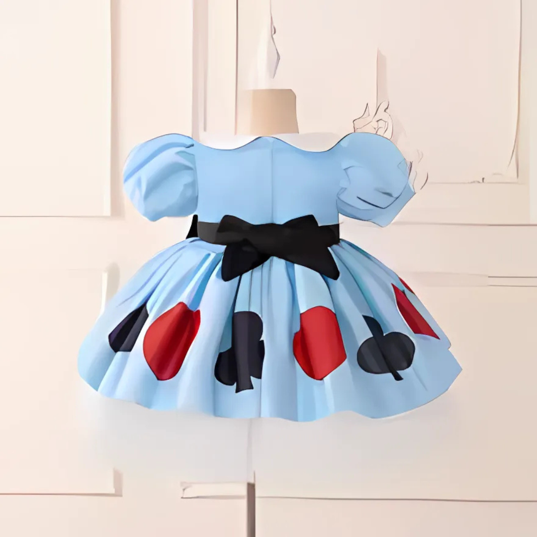 Meisjes Puff Sleeve Verhaalboek Halloween Kostuum Jurk | Mini