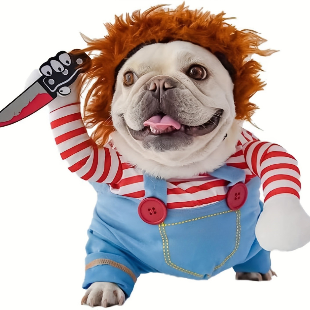 Honden Halloween Kostuum Pluche Grappige Outfit | Eng Poppenontwerp