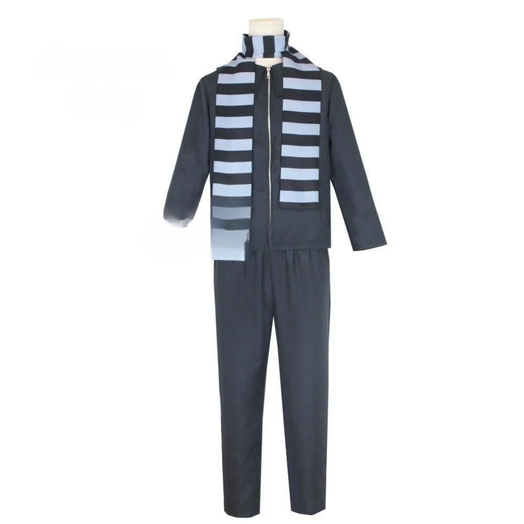 Kinderen Cartoon Schurk Halloween Kostuum Set | Masker Sjaal