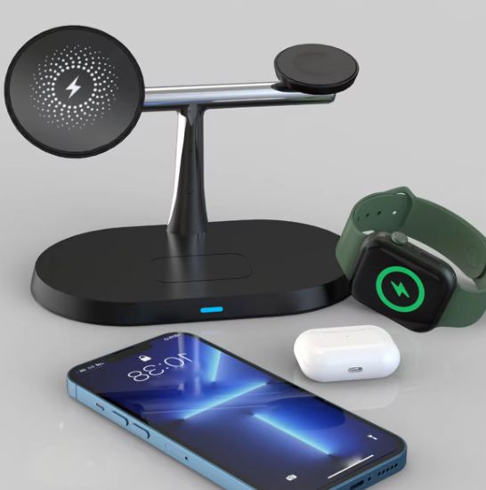 MagCharge 3-in-1 draadloze oplaadstandaard | Opladen in stijl