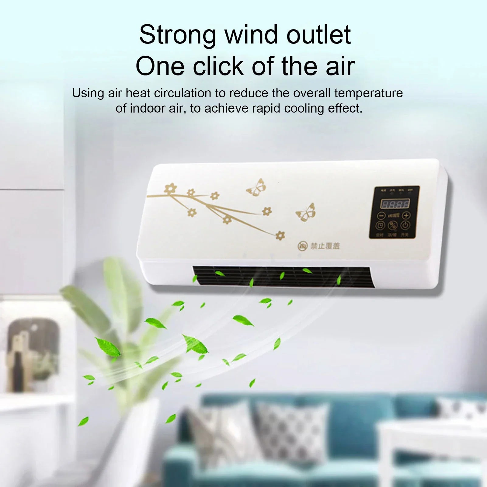 CoolBreeze Mini AC Unit | Efficiënte dubbele koeling voor ultiem comfort