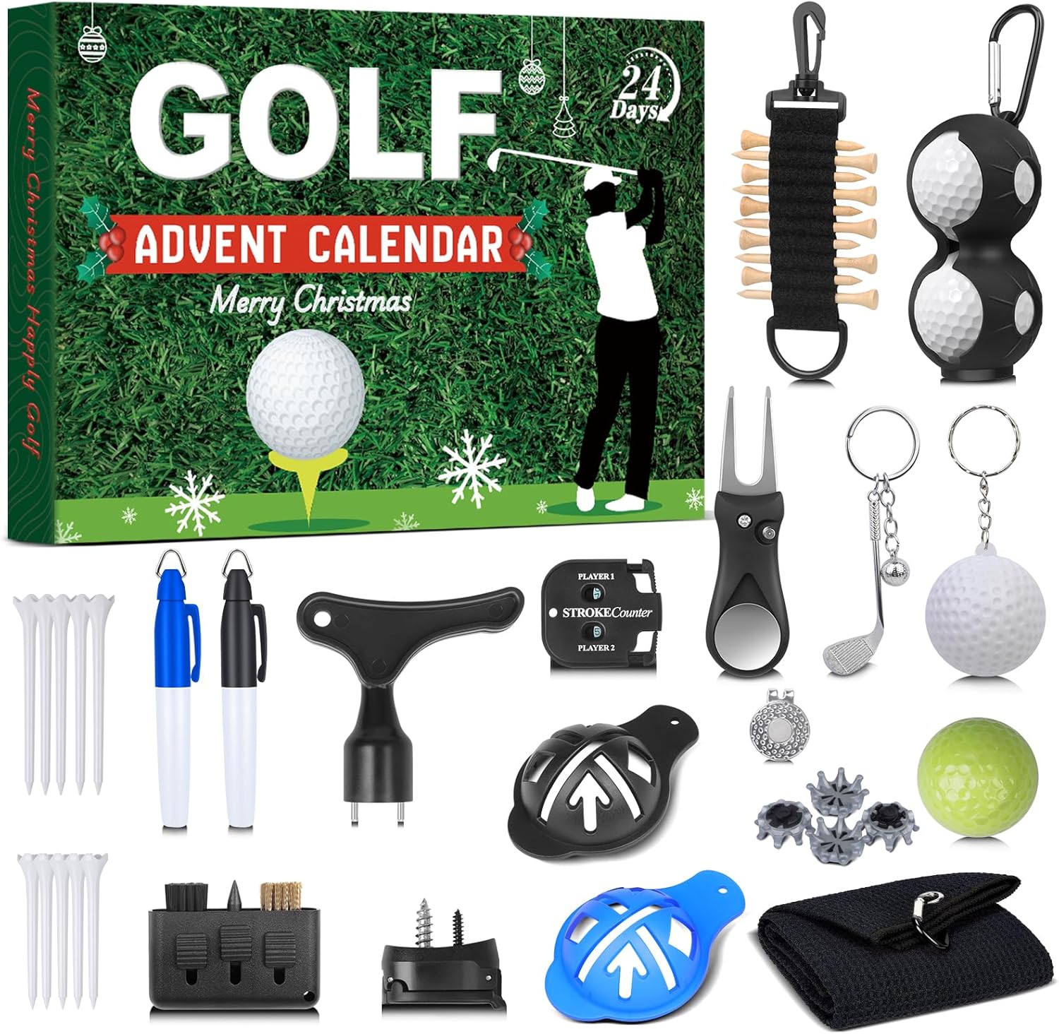 Golfify | Puttmas Golf Adventkalender Leuke Feestdagen Aftelling
