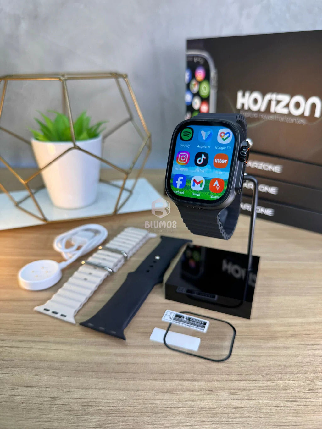 NextGen Watch | Ultra Smartwatch met Draadloos Opladen