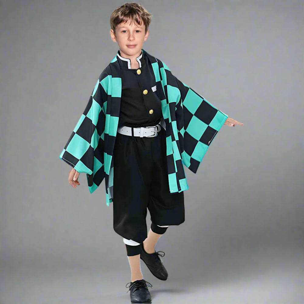 Halloween Kostuum Kinderen Anime Kimono Outfit Set