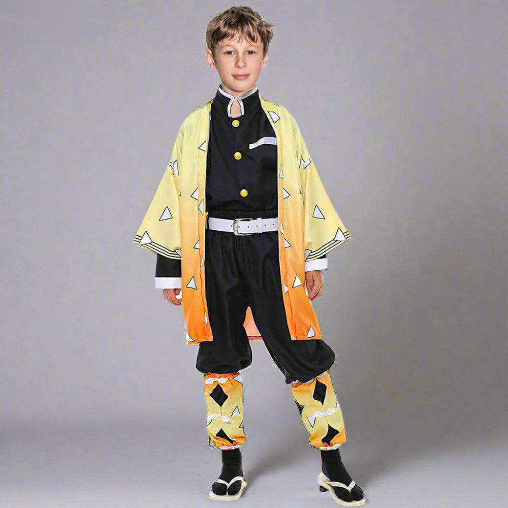 Halloween Kostuum Kinderen Anime Kimono Outfit Set