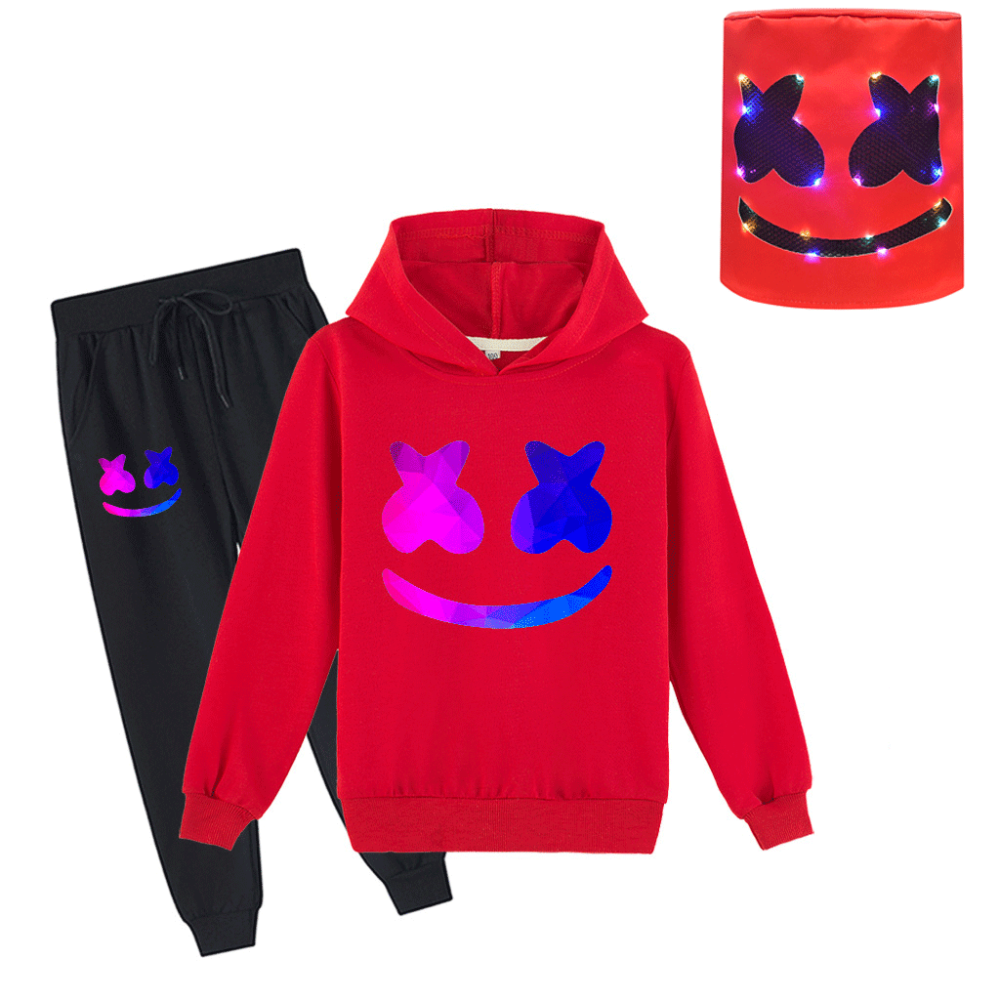 Halloween Kostuum Kinderen DJ Hoodie Broek Set