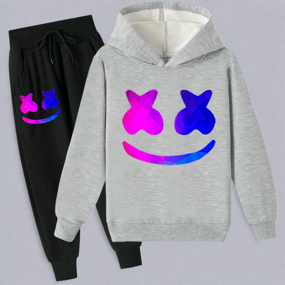 Halloween Kostuum Kinderen DJ Hoodie Broek Set