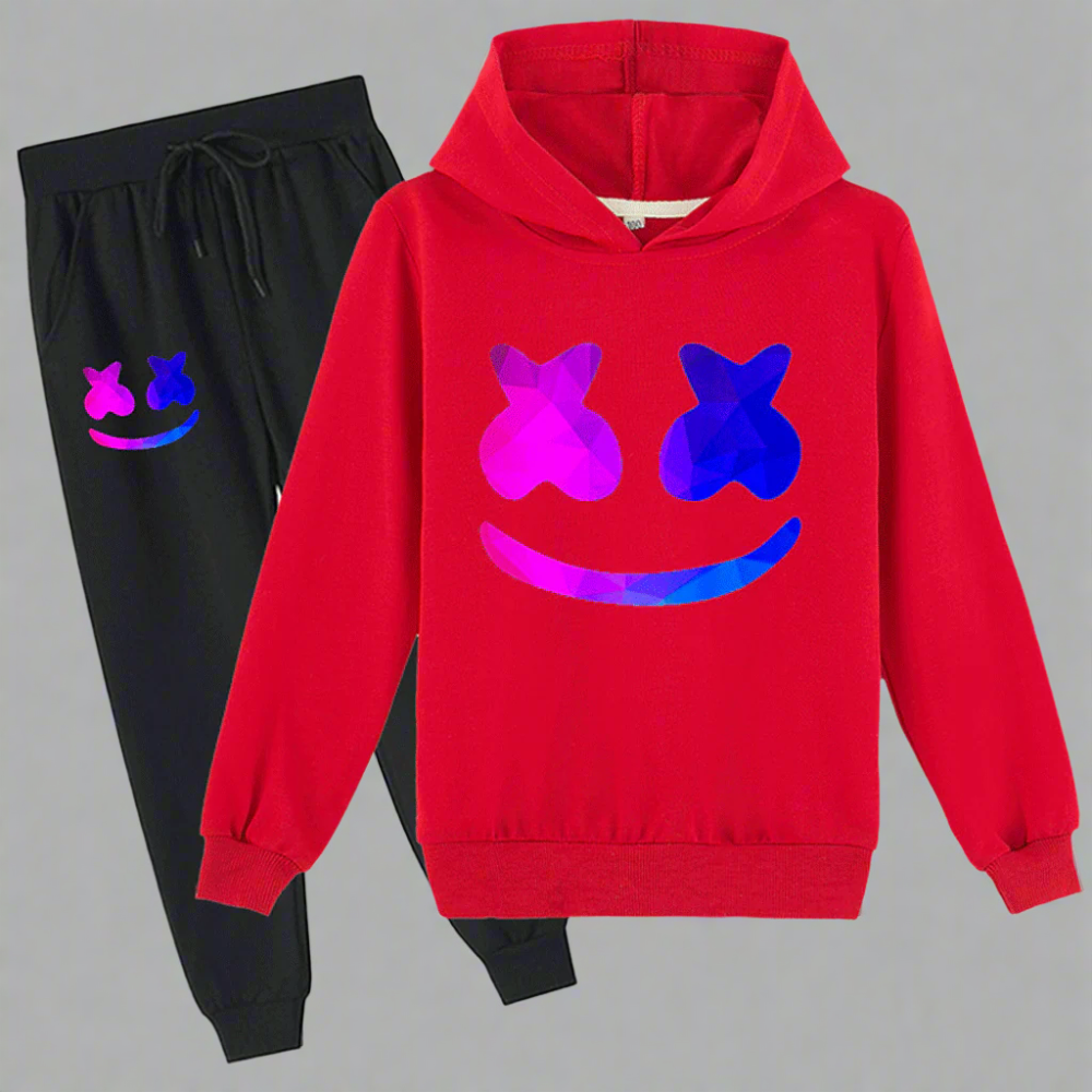 Halloween Kostuum Kinderen DJ Hoodie Broek Set
