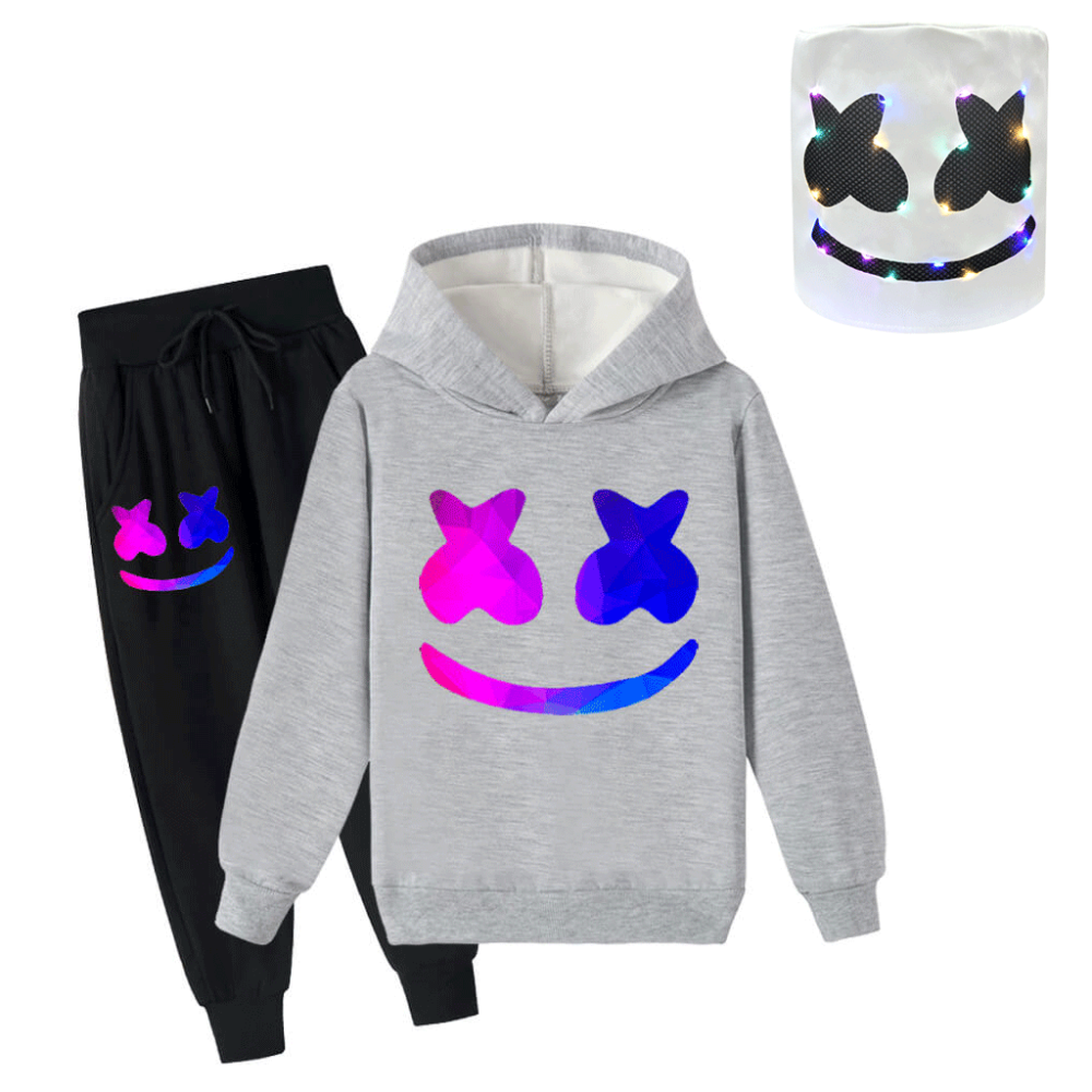Halloween Kostuum Kinderen DJ Hoodie Broek Set