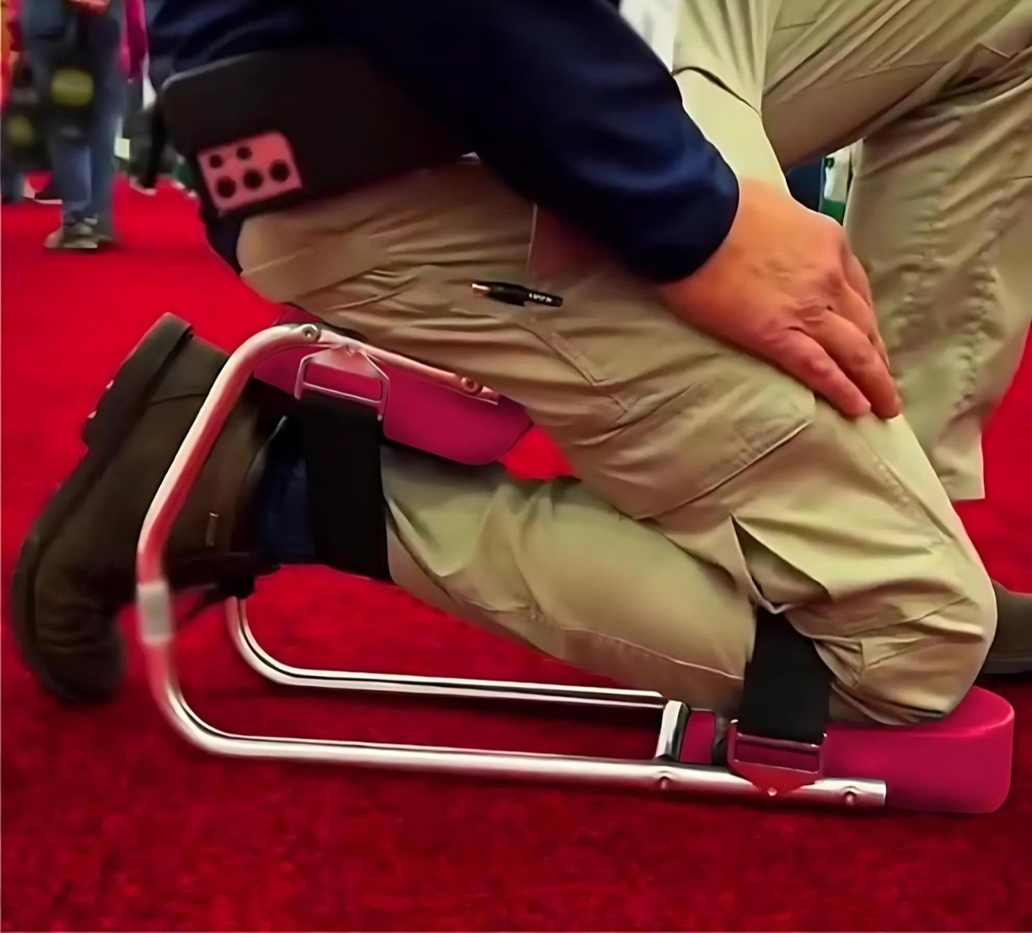 Draagbare Tuinkniebeschermer en Kruk - GardenEase Duo