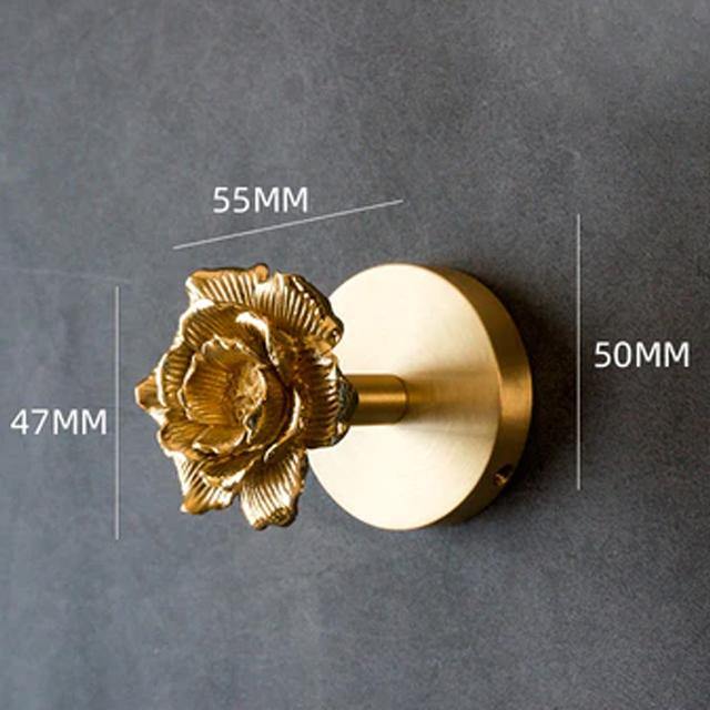 Gouden Messing Wandhaken – Handgemaakte Dierontwerpen voor Stijlvolle Wanddecoratie