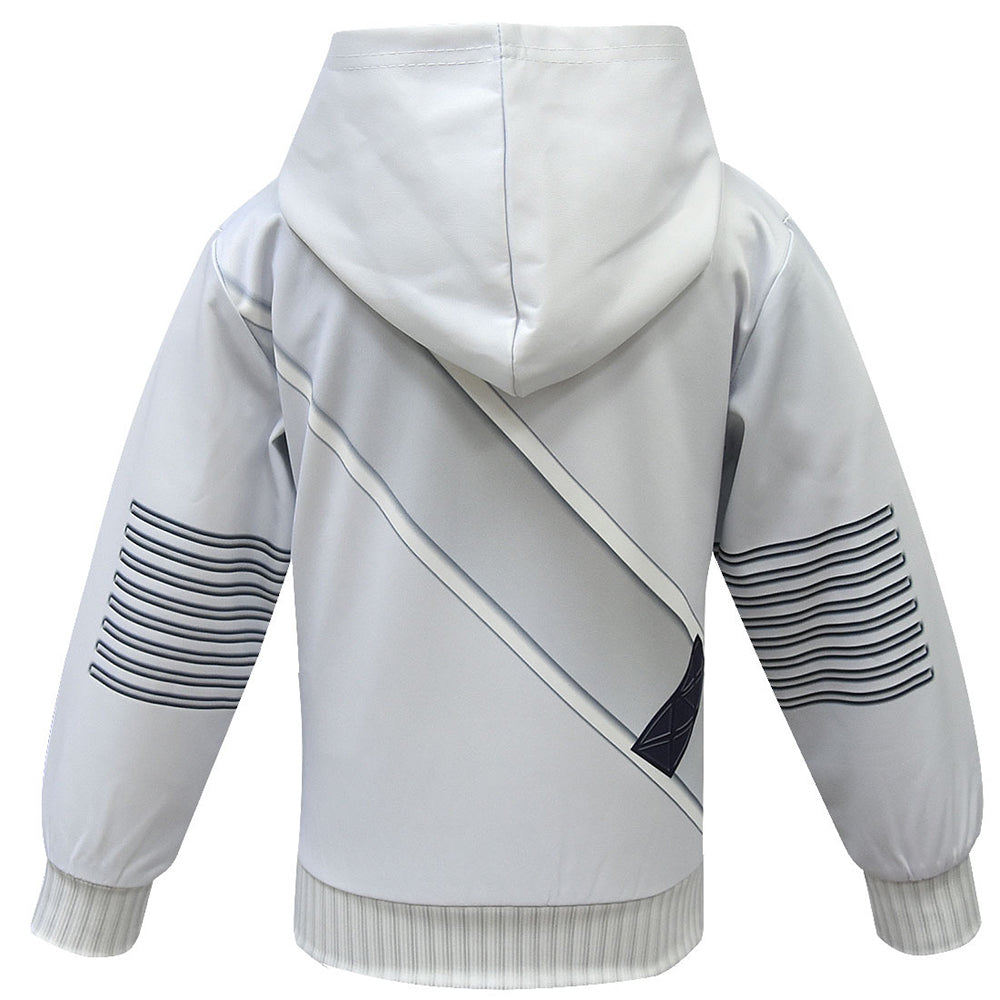 Kinderen Futuristisch Halloween Kostuum Trainingspak Hoodie Lange Mouw