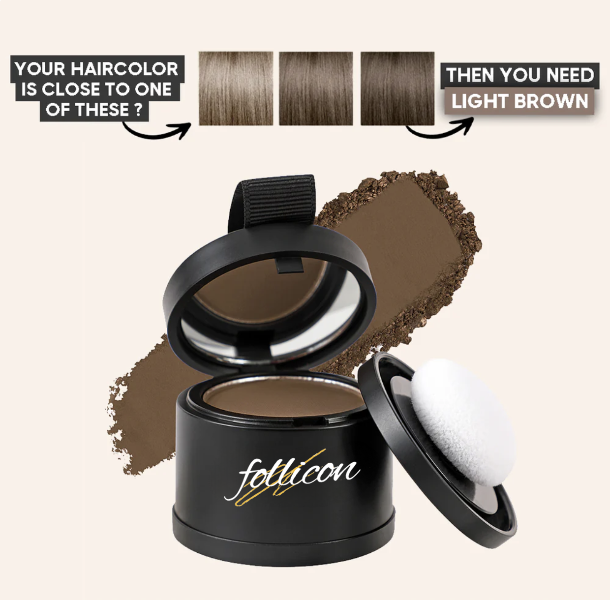 InstaCover Haarlijn Poeder | Natuurlijke Dekking, Direct Zelfvertrouwen