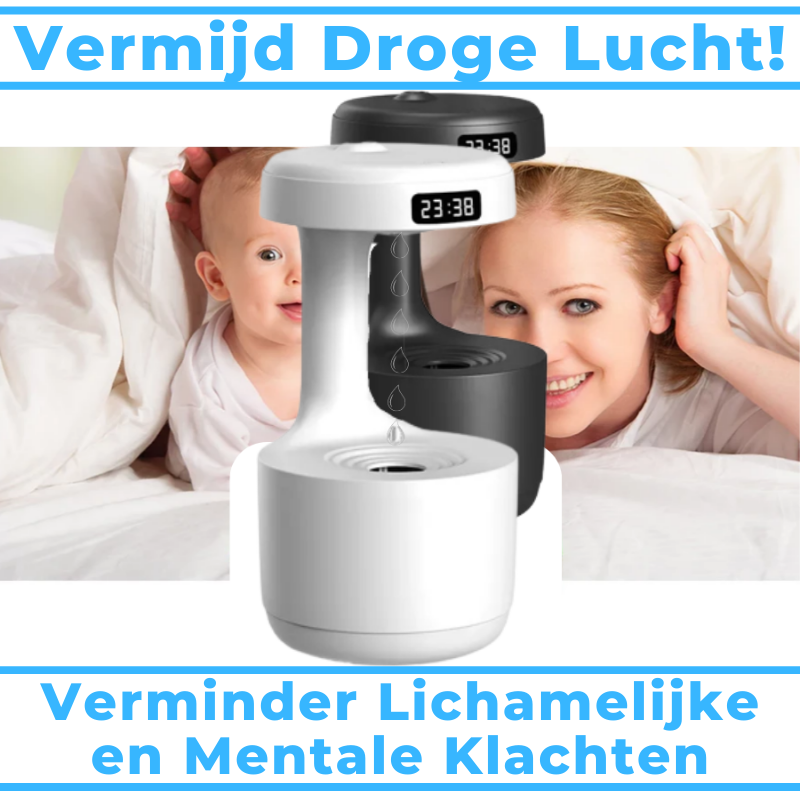 Luxueuze Magische Luchtbevochtiger Diffuser - AquaGlow