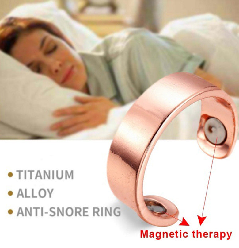 Anti-Snurk Ring met Magnetische Therapie - StopSnurk