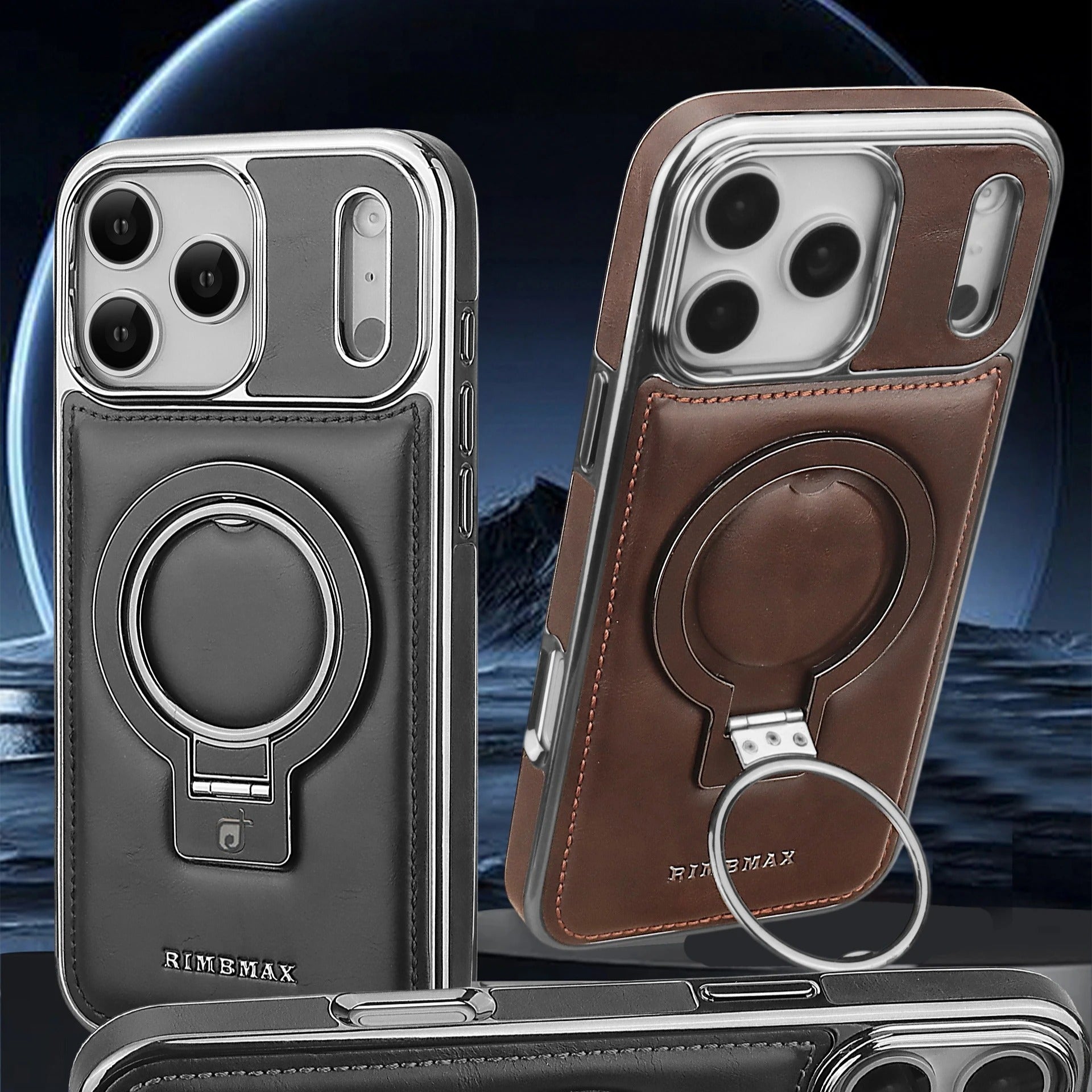 Norvex | Luxe Leren iPhone Hoes Premium Bescherming en Stijl