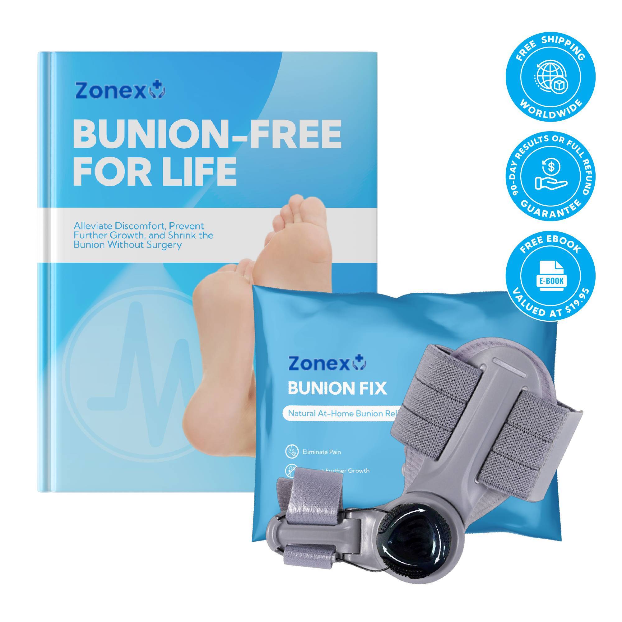 AlignEase Bunion Corrector | Comfort en uitlijning voor gezonde voeten
