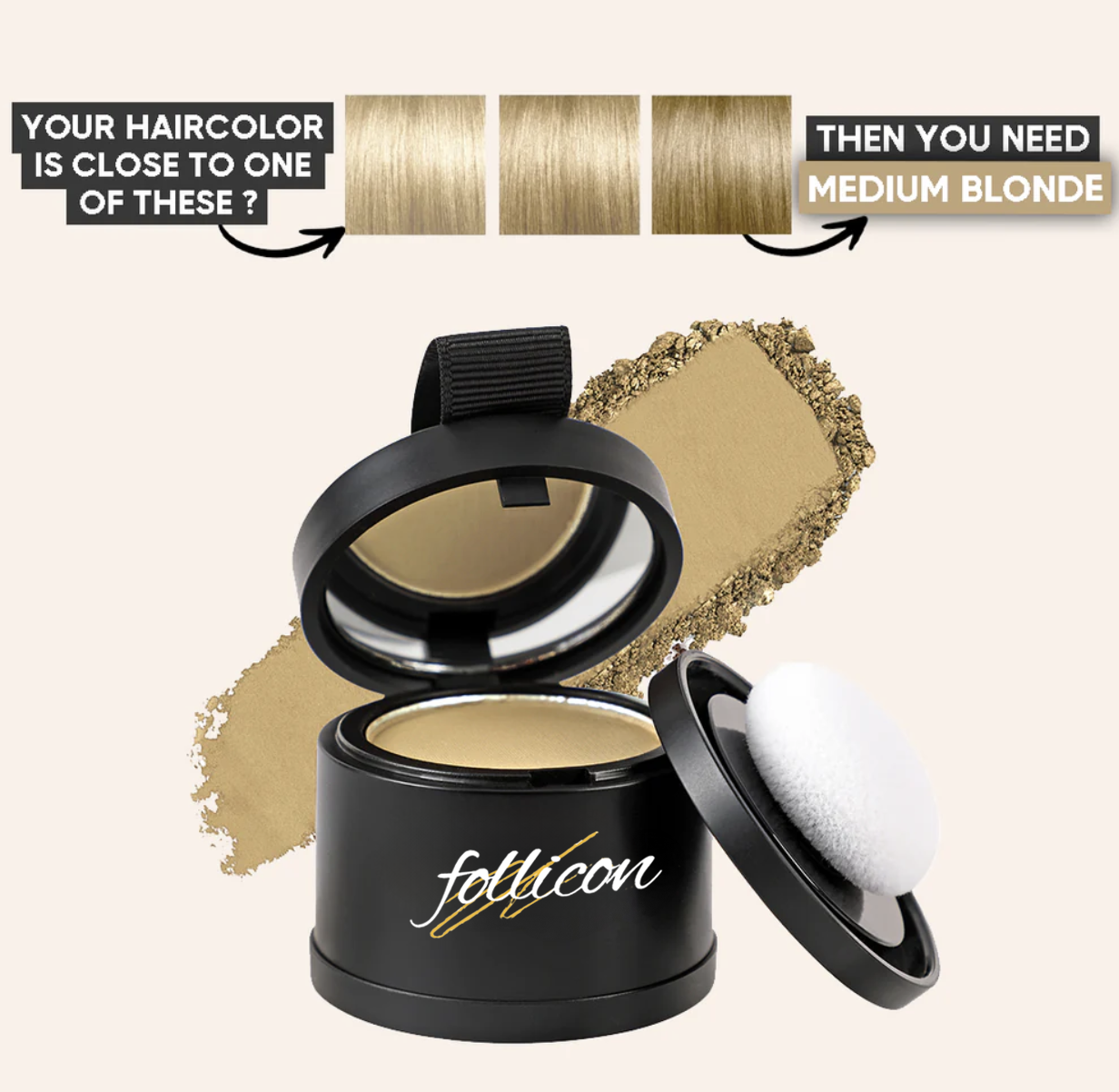 InstaCover Haarlijn Poeder | Natuurlijke Dekking, Direct Zelfvertrouwen