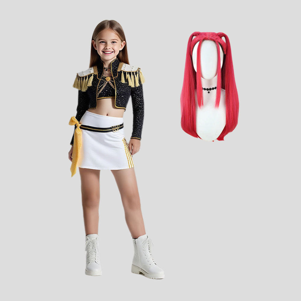 Halloween Kostuum Kinderen Popster Jas Rok Set