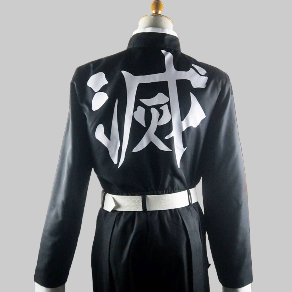 Halloween Kostuum Vlam Samurai Cosplay Outfit