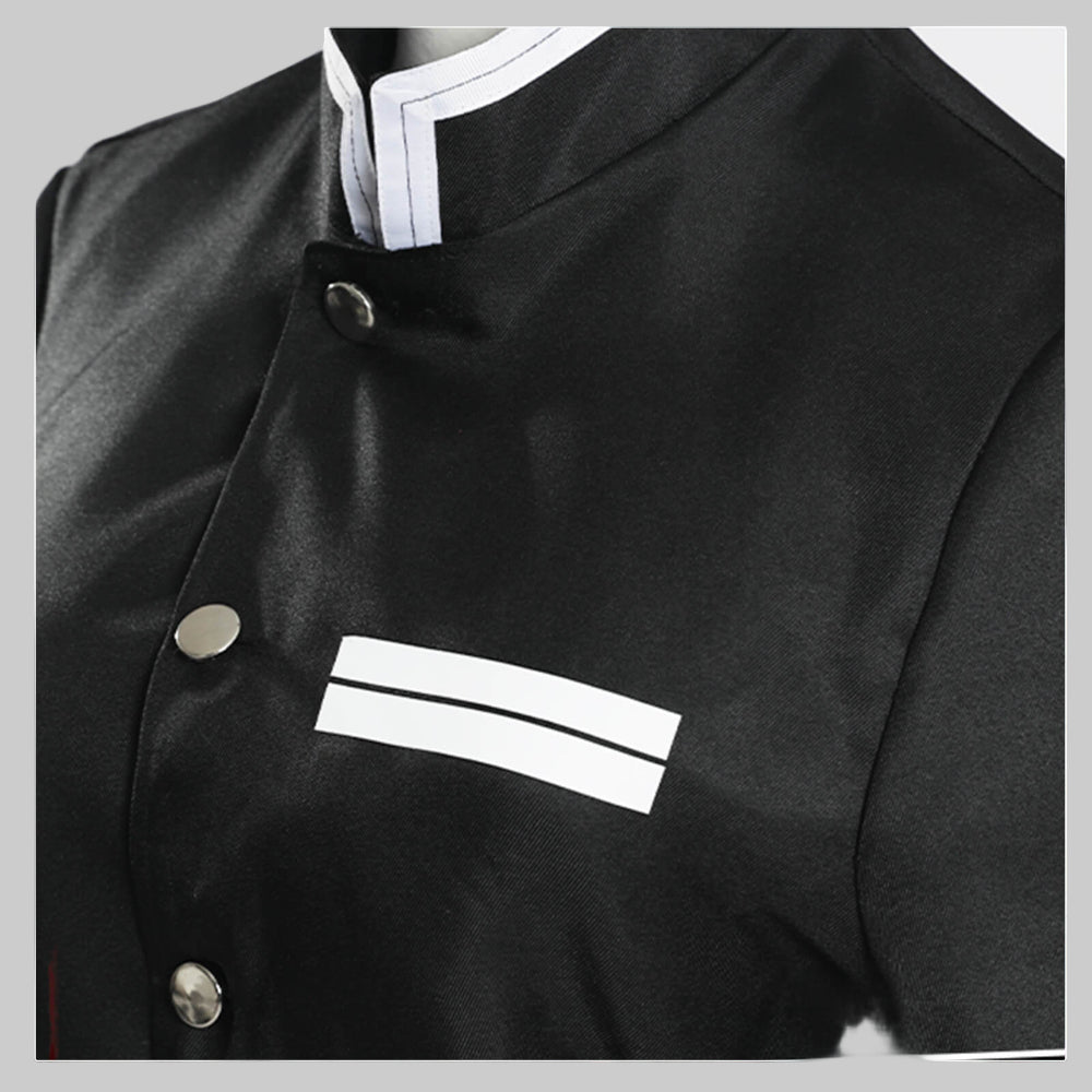 Halloween Kostuum Vlam Samurai Cosplay Outfit