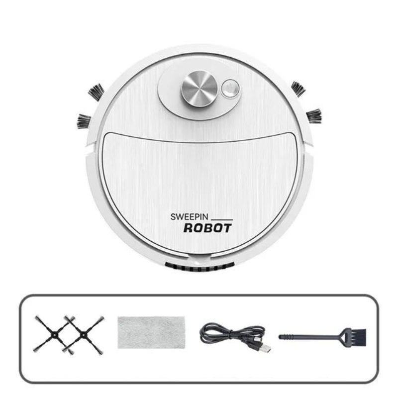 AutoSweep - 3-in-1 Slimme en Stille Robotstofzuiger