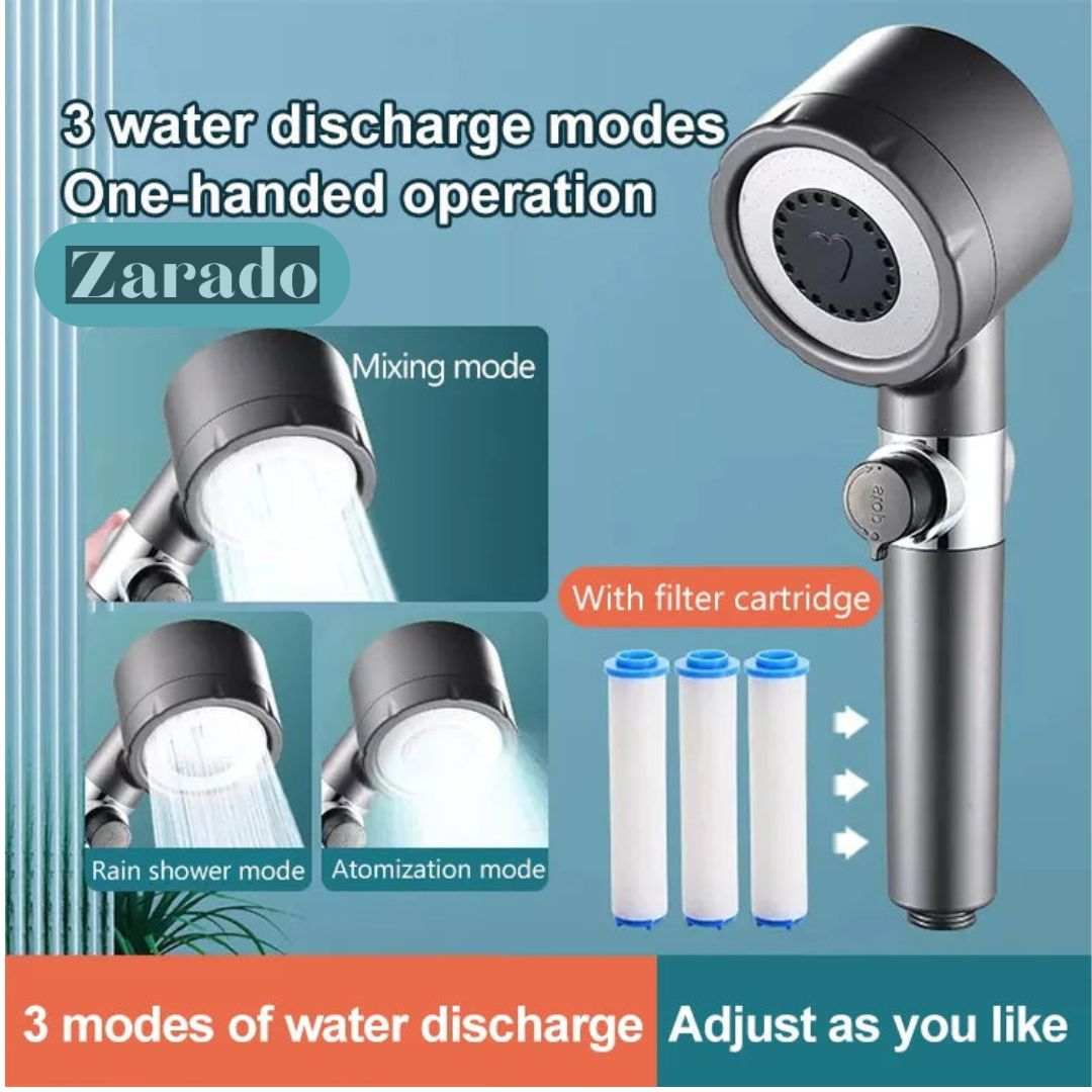 AquaFlow | Douchekop met drie standen