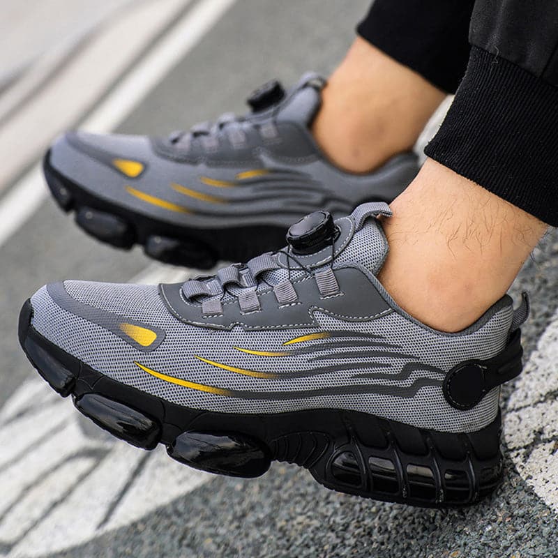 LuxuraGuard Uniseks Veiligheidsschoenen | Stijlvolle antislip noppen voor optimale grip en veiligheid