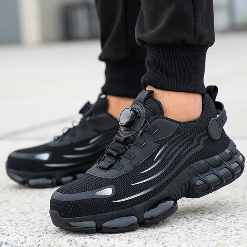 LuxuraGuard Uniseks Veiligheidsschoenen | Stijlvolle antislip noppen voor optimale grip en veiligheid