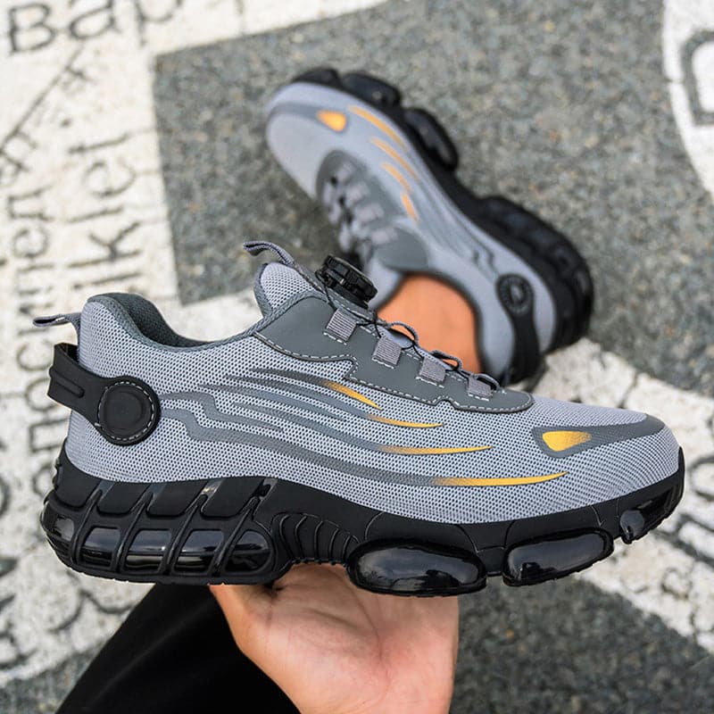 LuxuraGuard Uniseks Veiligheidsschoenen | Stijlvolle antislip noppen voor optimale grip en veiligheid