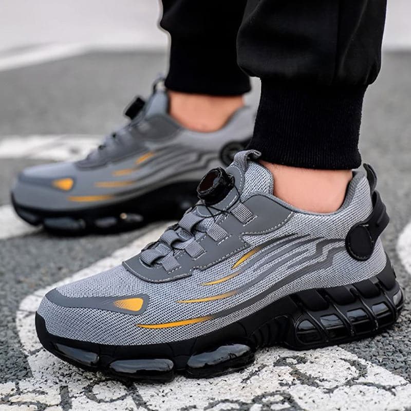 LuxuraGuard Uniseks Veiligheidsschoenen | Stijlvolle antislip noppen voor optimale grip en veiligheid