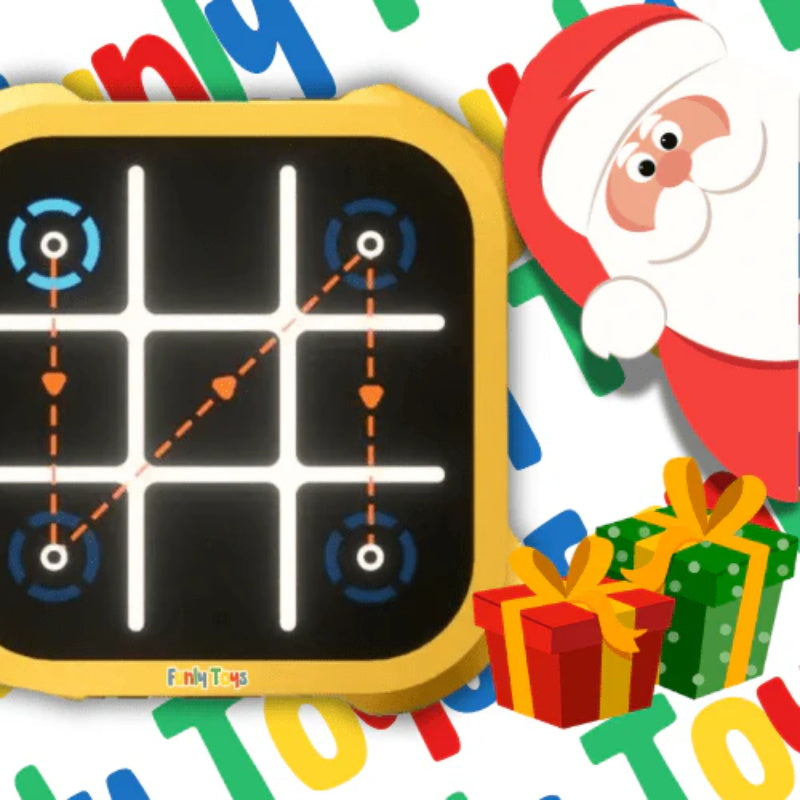 Luxora Elite Tic-Tac-Toe Puzzelset | Boeiend en stijlvol spel voor eindeloos plezier en strategisch denken