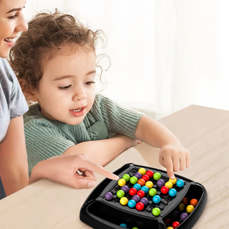 LuxChess Elegante Dubbel Duel Schaakbord | Verfijnd ontwerp voor strategisch spelplezier