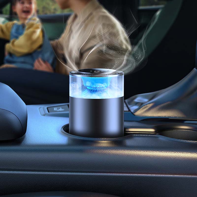 BreezeMist Auto Luchtverfrisser | Natuurlijke Geur & Ultrasone Verspreiding