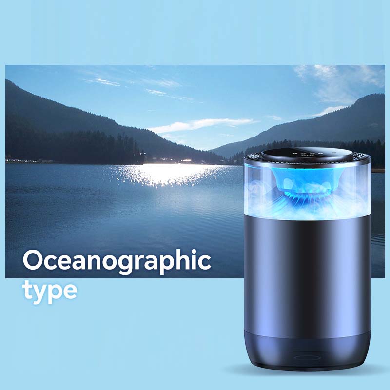 BreezeMist Auto Luchtverfrisser | Natuurlijke Geur & Ultrasone Verspreiding