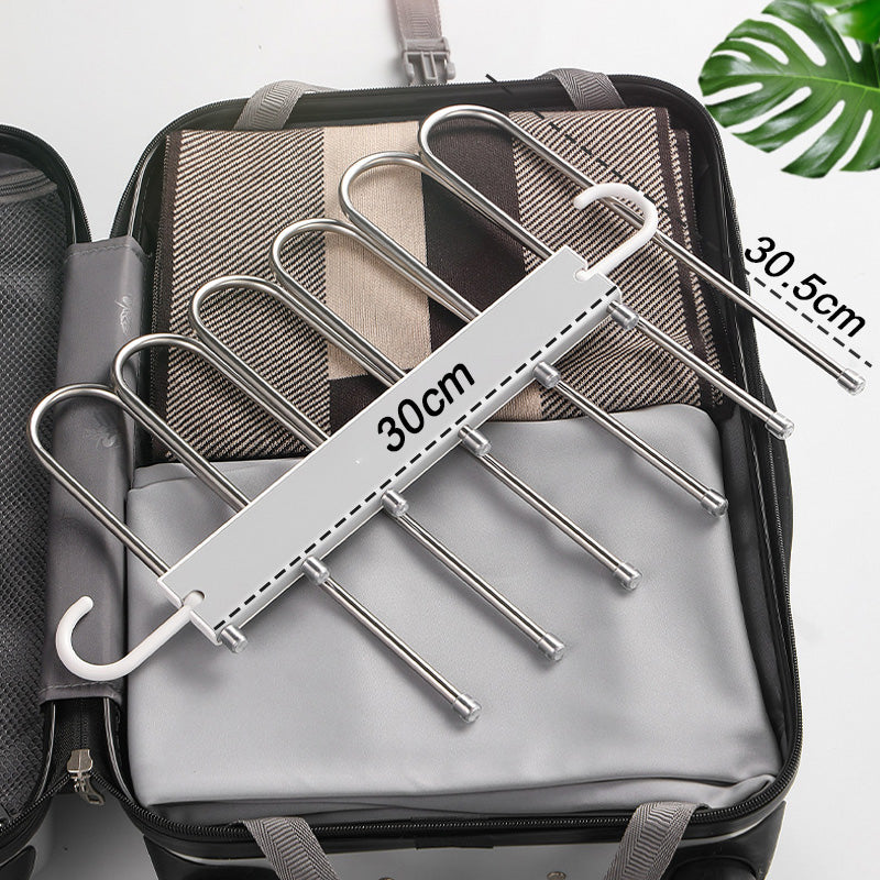 MagicSpace Multifunctionele Broekenhanger | Organiseer Slimmer, Bespaar Ruimte