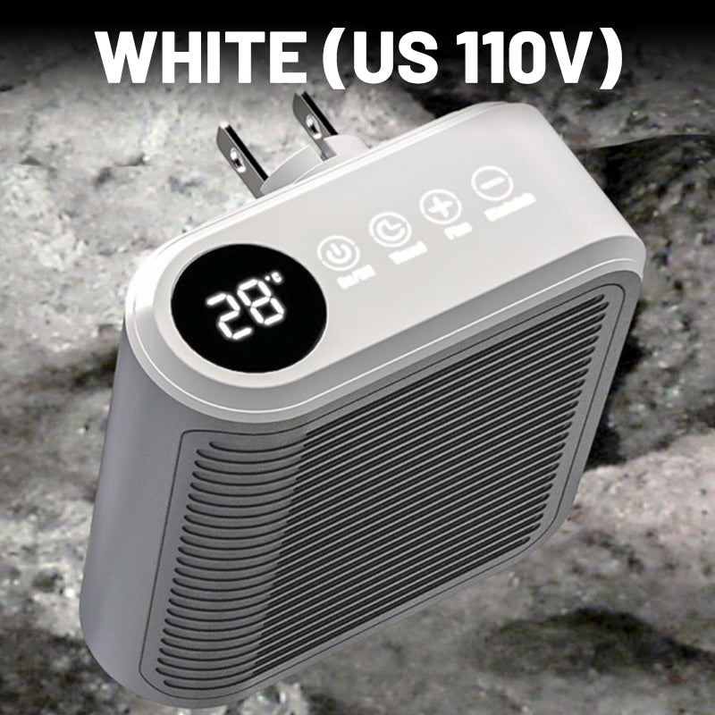 Warmteluxe 800W Stekkerverwarming – Compacte, energiezuinige elektrische mini kachel