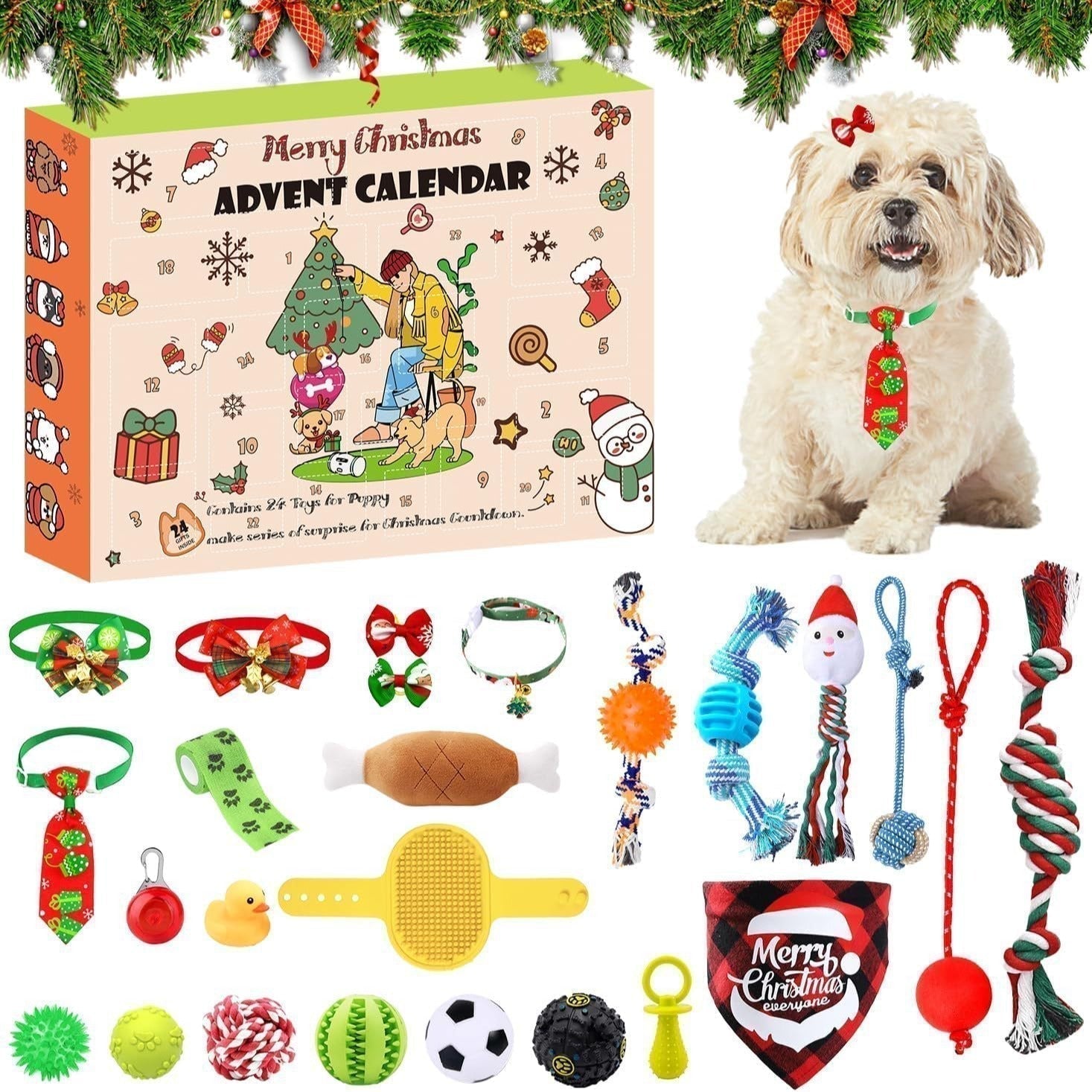 Pawfect | 2025 Aftel Adventskalender voor Katten en Honden