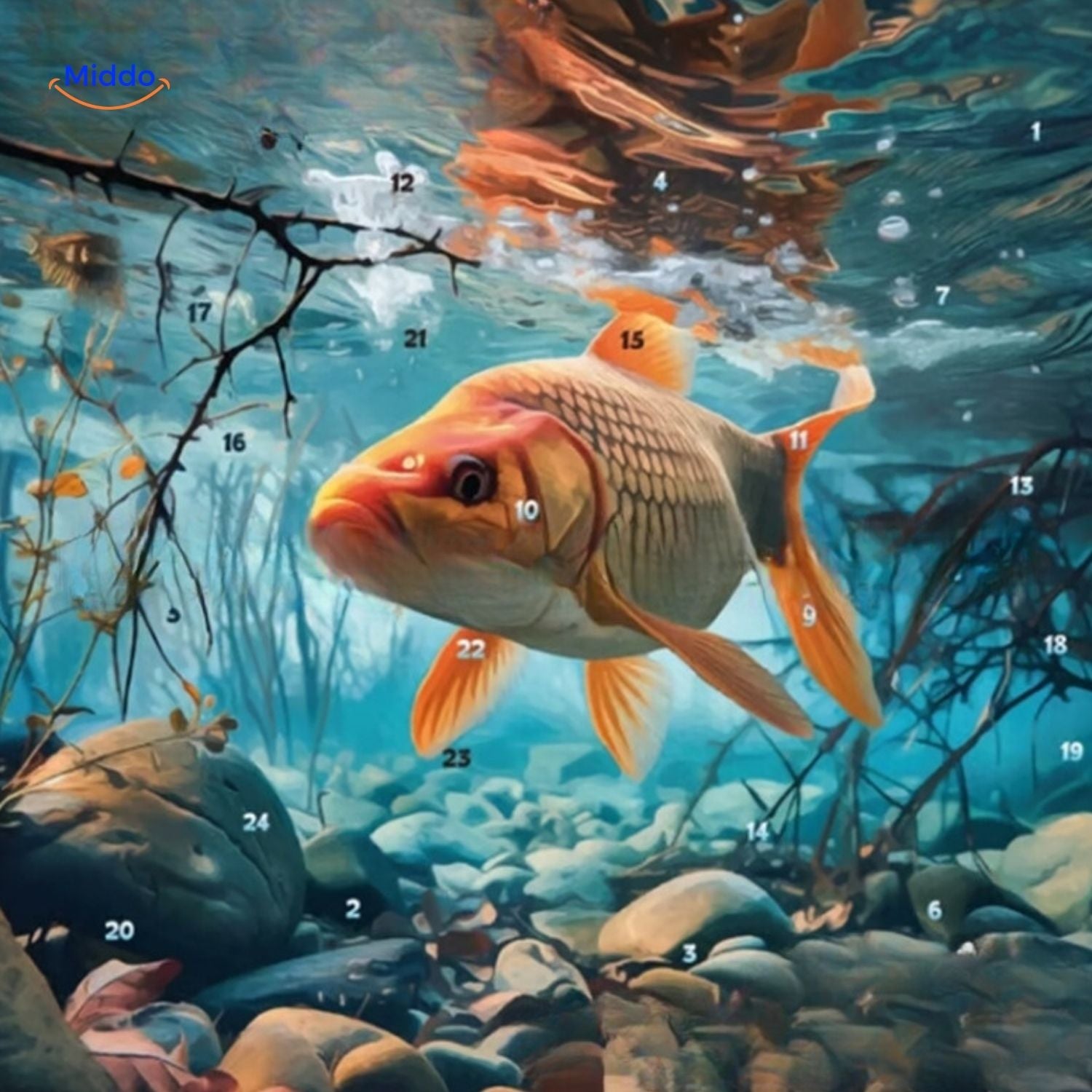 AngelFreude Adventskalender | 24 creatieve cadeaus voor enthousiaste vissers