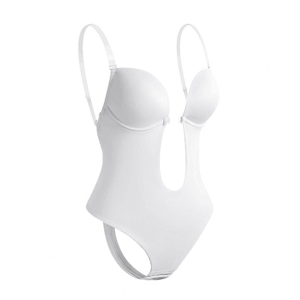Diepe V-Hals Shapewear Bodysuit - Ultieme Body Shaper voor een Perfecte Silhouet