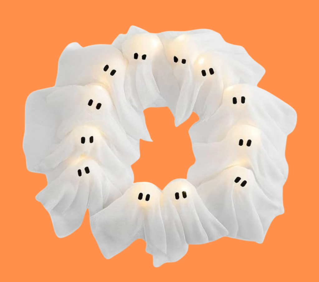 HauntGlow Halloween Krans | Betoverende glow krans voor een spooky feestelijke touch