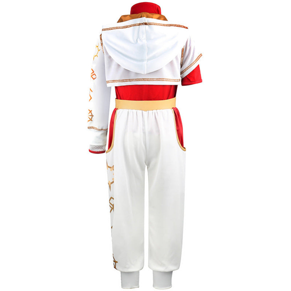 Meisjes Halloween Kostuum Witte Vampier Outfit Set