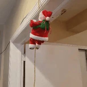 SantaClimb | Santa's Muzikale Klim Feestdecoratie Interactief Speelgoed