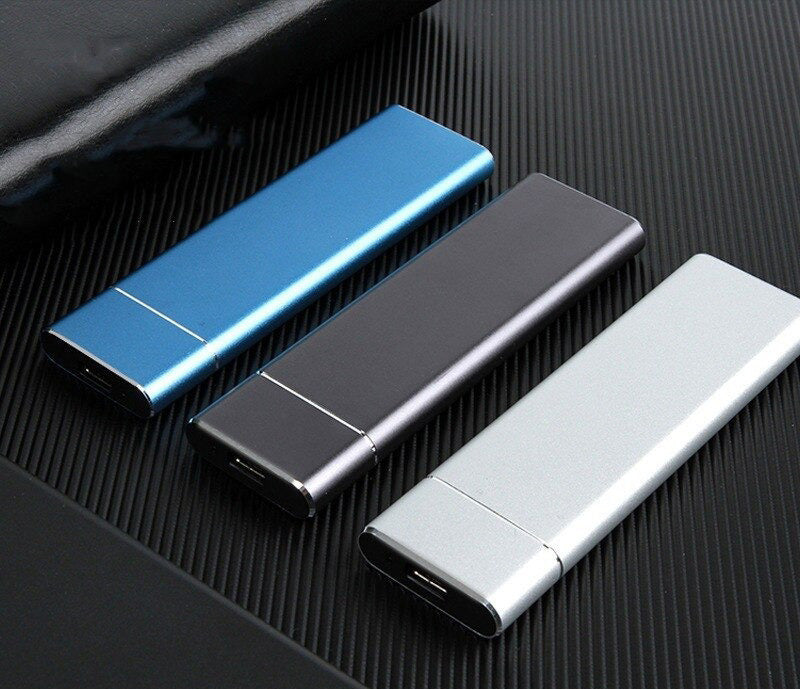8TB Draagbare SSD Externe Harde Schijf met USB 3.1 voor Snelle Bestandenoverdracht – Lichtgewicht en Compact Ontwerp