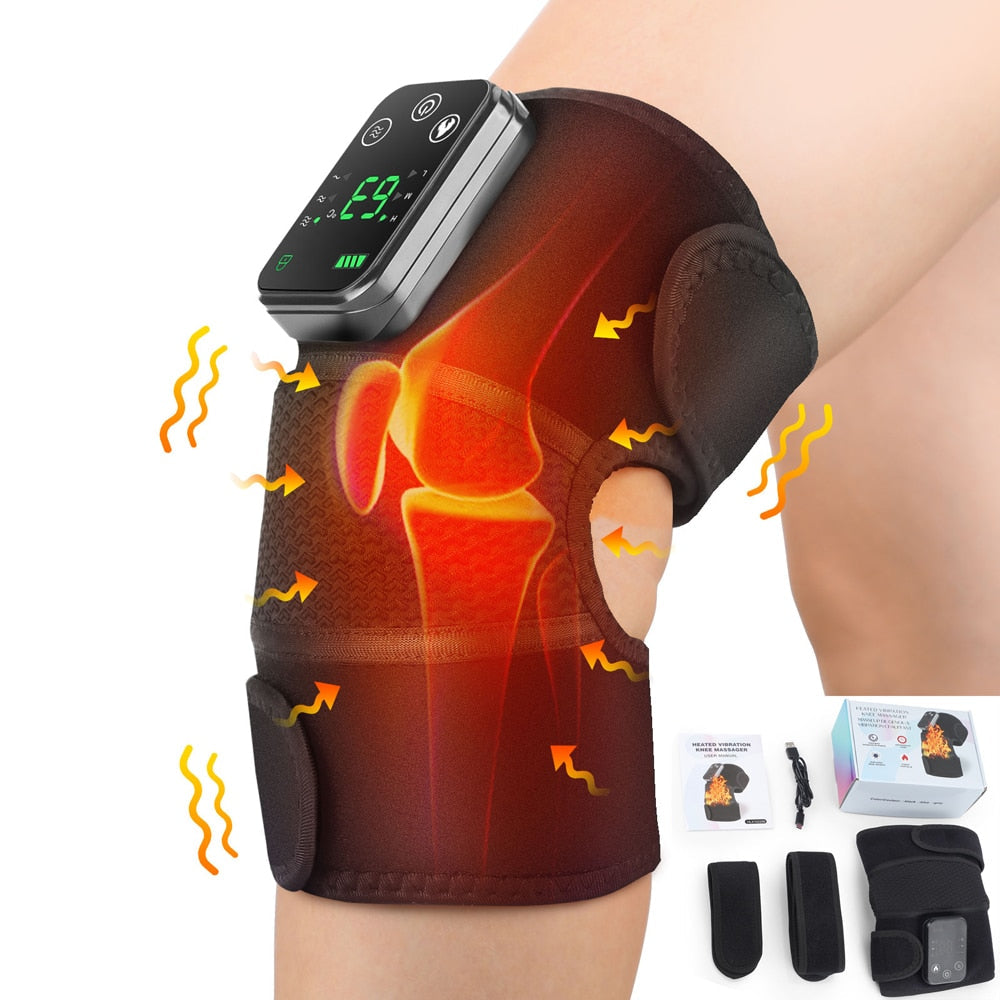 TotalRelief Verwarmingsmassager | Ervaar pijnverlichting in je knie, elleboog of je schouder