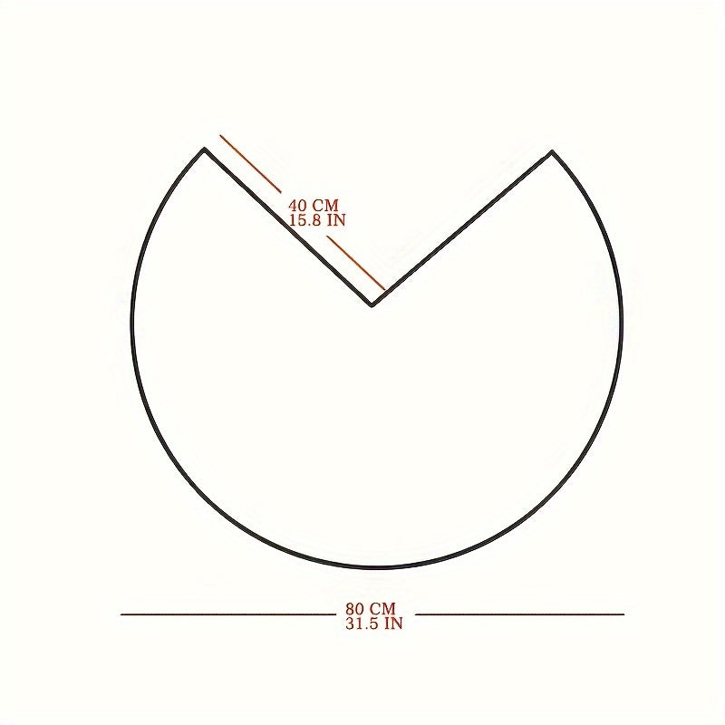 Ronde LuxeChen Badmat Ultra-Zacht Chenille – Antislip & Sneldrogend