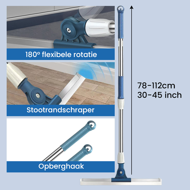 LuxoClean Siliconen Wisser | Perfect voor alle oppervlakken en eenvoudig in gebruik