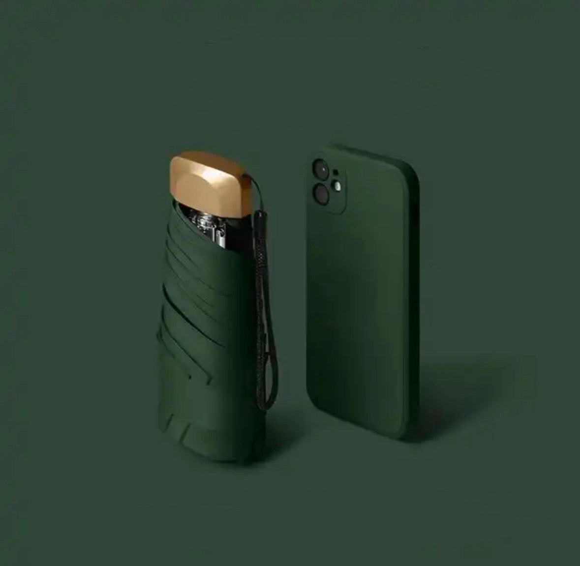 Compacter Mini-Paraplu – Draagbare regen- en zonbescherming voor onderweg