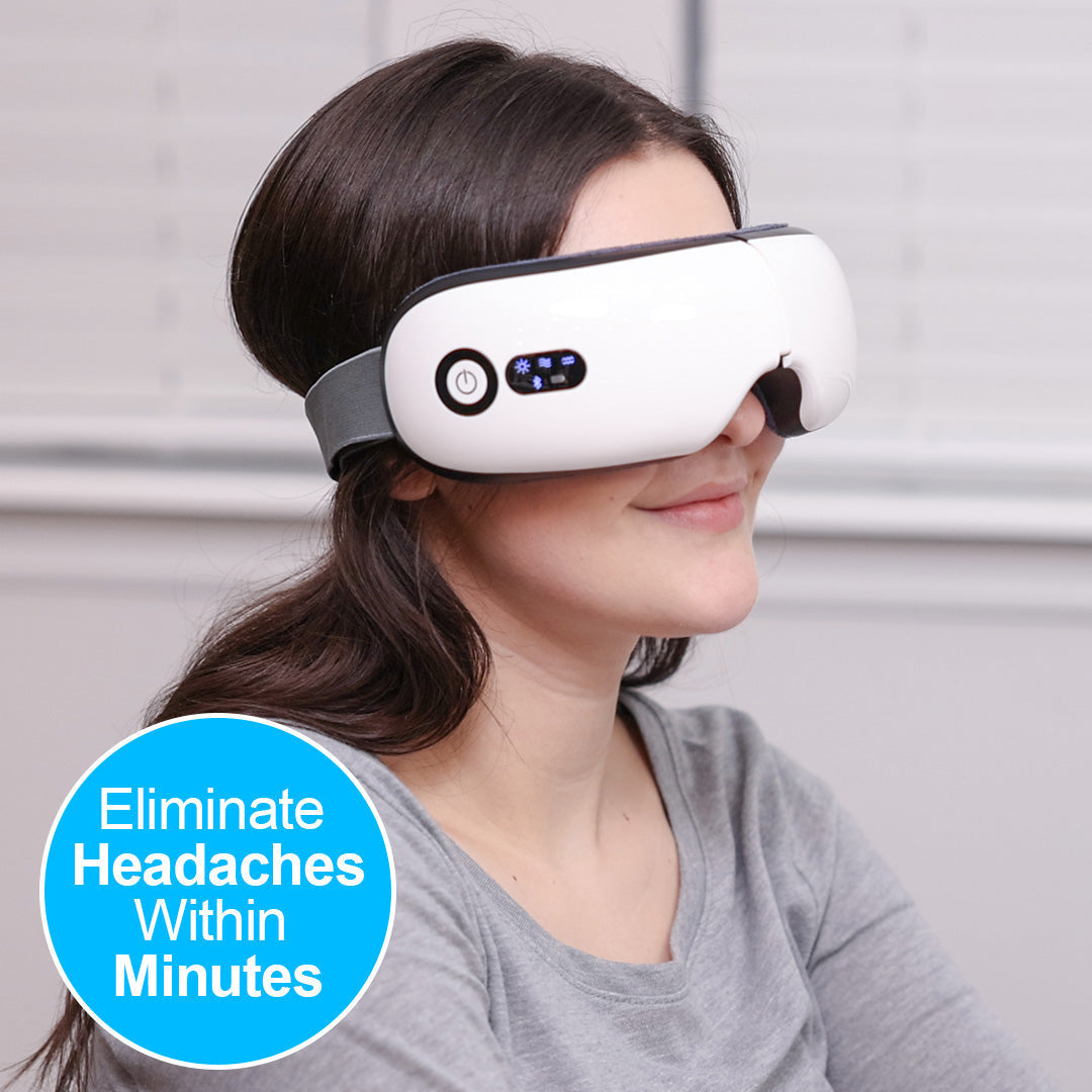 RelaxVision Slimme Oogmassager | Ultieme ontspanning binnen handbereik