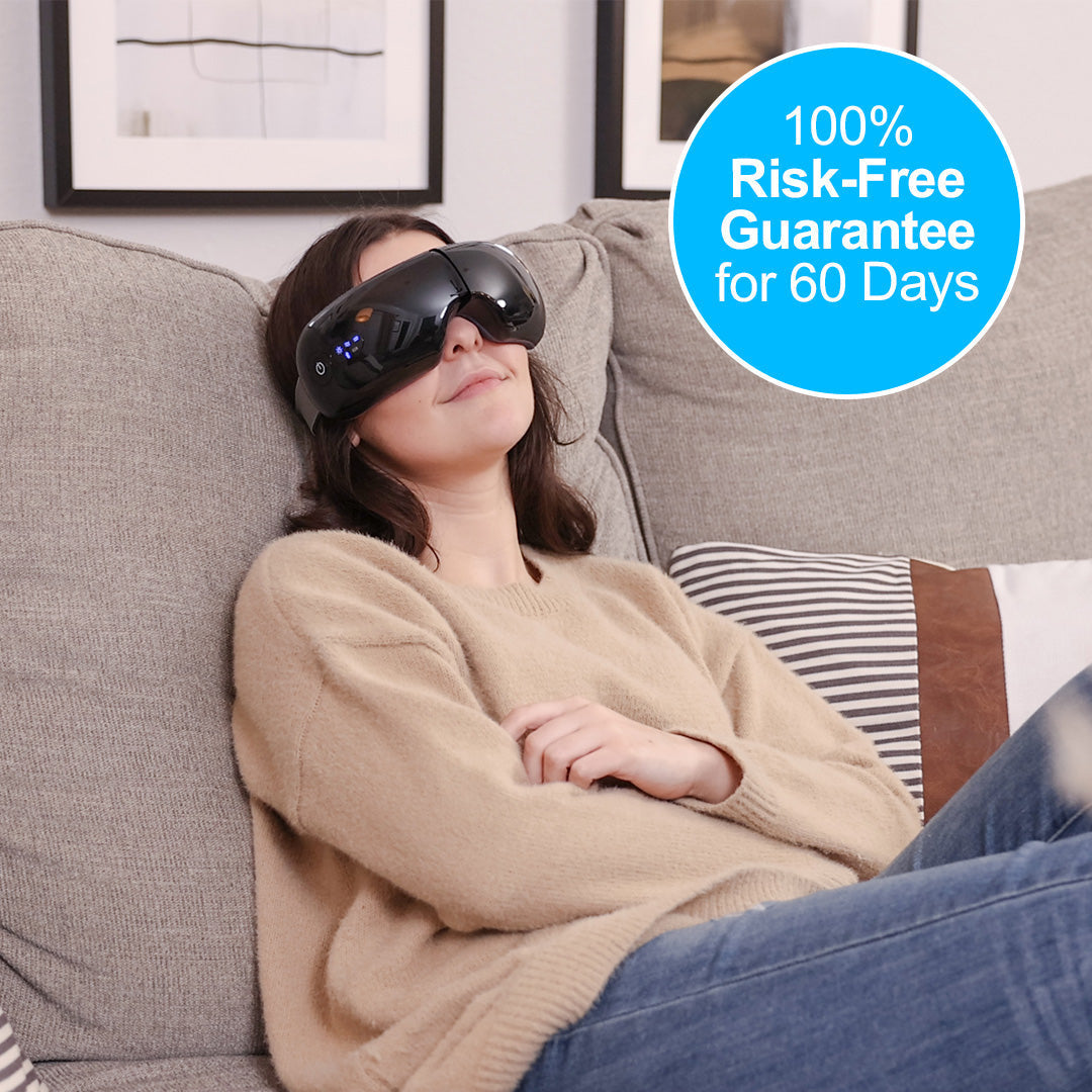 RelaxVision Slimme Oogmassager | Ultieme ontspanning binnen handbereik